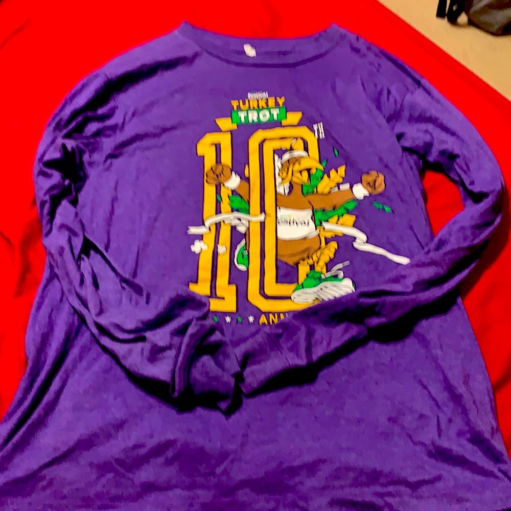 Festival Foods Turkey Trot Long Sleeve Tee